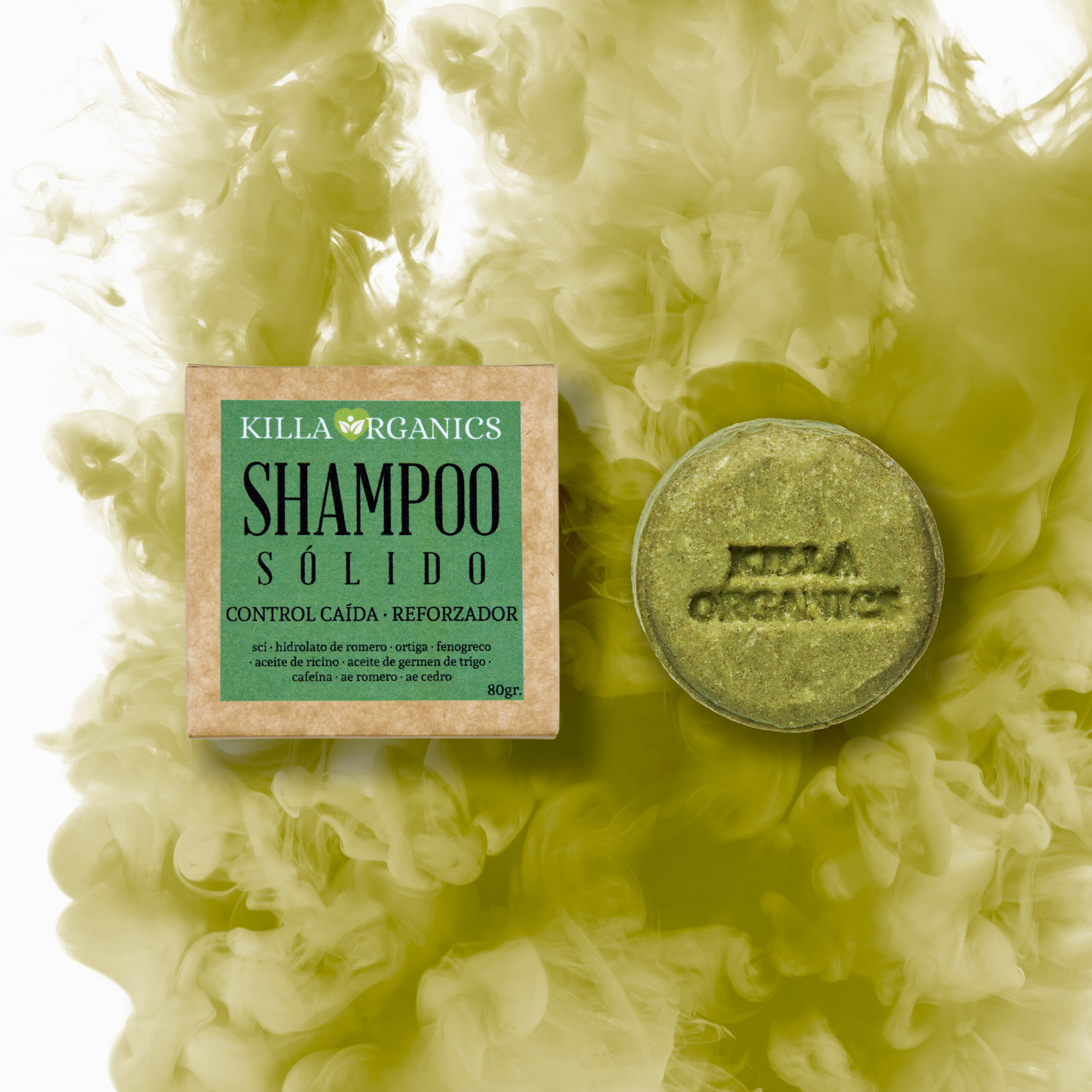 Shampoo Sólido Control Caída y Reforzador