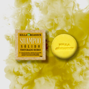 Shampoo Sólido Tinturado-Rubio